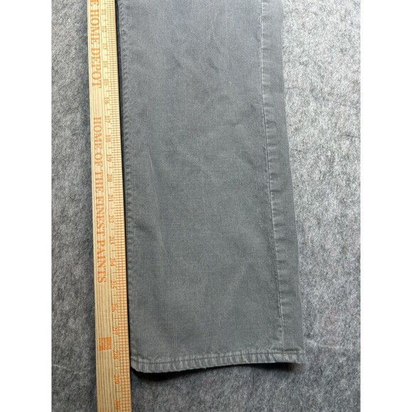 J Crew Corduroy Pants Men’s 33x30 Gray Slim Fit Straight Preppy Classic - Picture 9 of 12